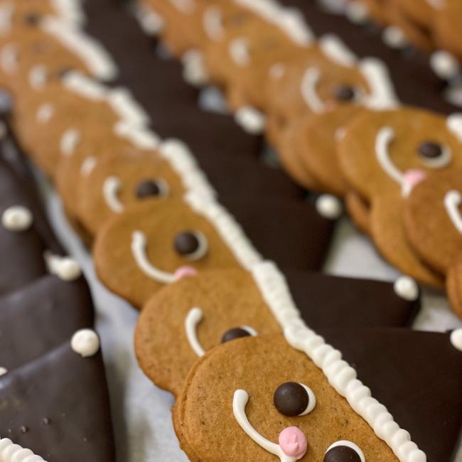 Jul tomte pepparkaka